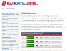 Tablet Screenshot of ncaabasketballbetting.org